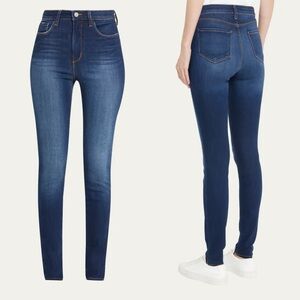 L'AGENCE Marguerite High-Rise Skinny Jeans In Baltic Wash 25